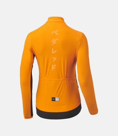 PEdALED Women MIRAI JERSEY  Long Dark Cheddar S Produktbild 1