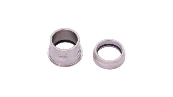 Fulcrum Steckachsenadapter  XL silber