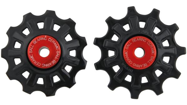 Campagnolo Schaltrollen-Set  17 mm silber