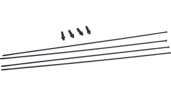 Fulcrum Speichensatz  XXL schwarz