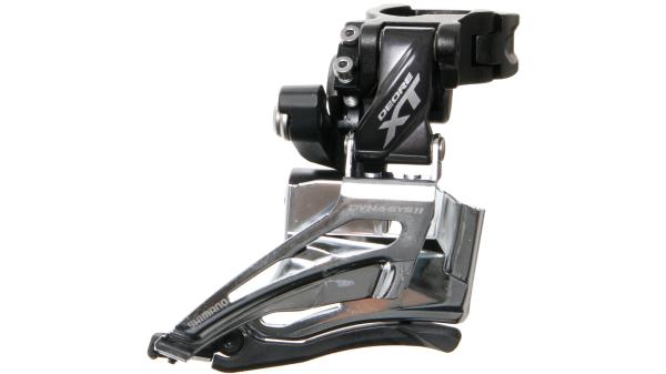 Shimano Deore XT FD-M8025  17 mm silber, schwarz
