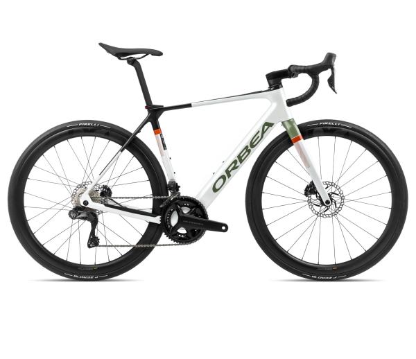 Orbea GAIN M20i XXL White Chic - Metallic Green Artichoke (Gloss)