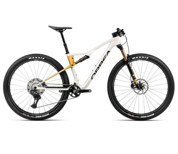 Orbea OIZ M10 L Ivory White (Gloss) - Bumblebee Yellow (Matt)