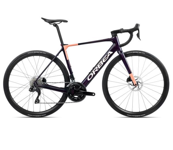 Orbea GAIN M30i M Fantasy Purple Carbon View (Gloss) - Orange Cloud (Matt)
