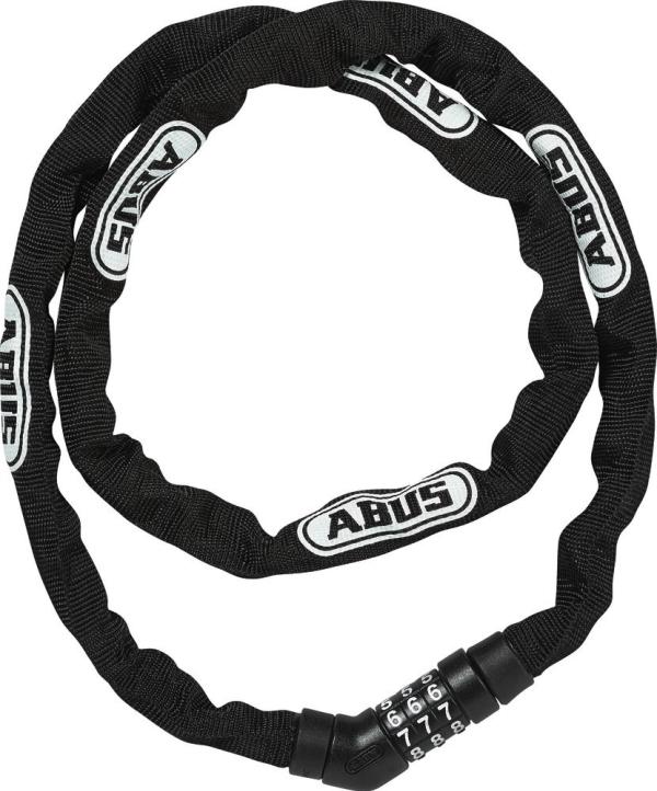 Abus Kabelschloss Steel-O-Chain 4804C schwarz/wei&szlig; 110cm