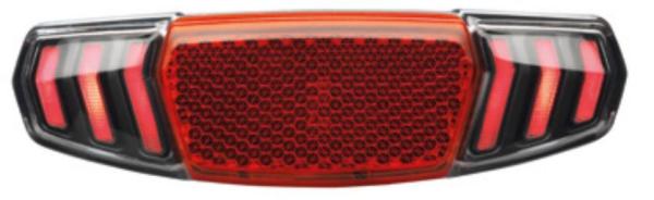 Busch & M&uuml;ller E-Bike R&uuml;cklicht TOPLIGHT DART E rot/ klar