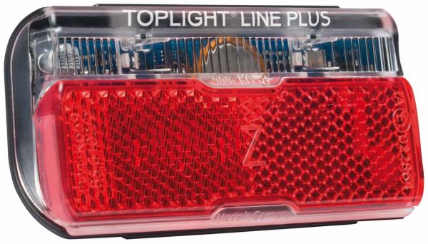 Busch & M&uuml;ller Dynamo-R&uuml;cklicht TOPLIGHT LINE PLUS (50mm) rot/klar