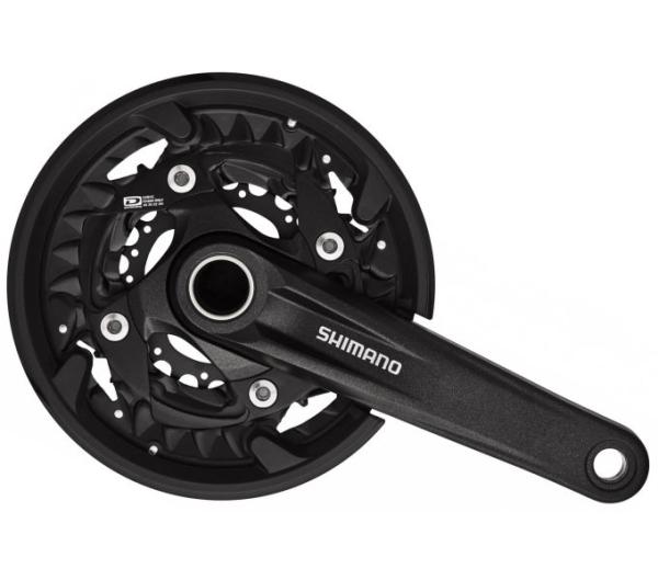 SHIMANO Kurbelgarnitur FC-MT500 10-fach 175 mm 40-30-22 Z&auml;hne