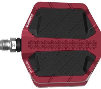 SHIMANO Pedal PD-EF205 Rot Flat Produktbild 1