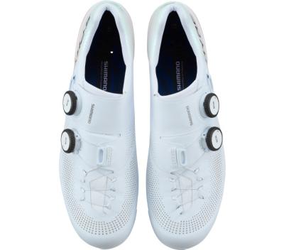 SHIMANO SHIMANO Fahrradschuhe RC903 Damen/Herren Road SPD-SL Gr&ouml;&szlig;e 41 breit Wei&szlig; Produktbild 1