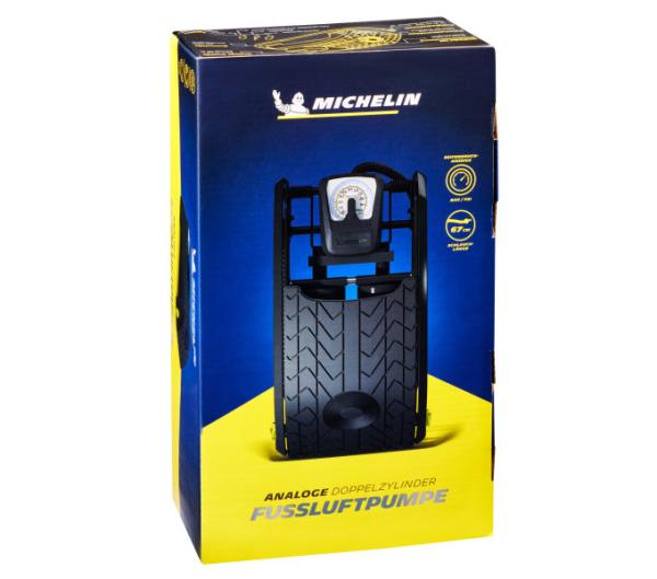 Michelin Michelin Doppelzylinder Fu&szlig;luftpumpe / 7 Bar / Analog /