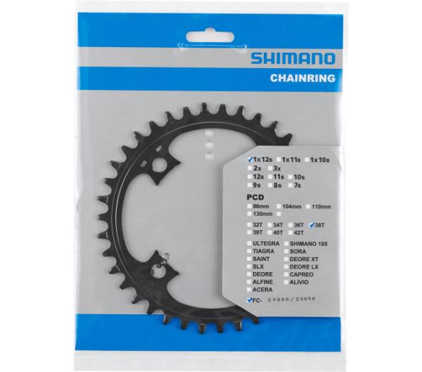 SHIMANO Kettenblatt SHIMANO E-BIKE SYSTEMS SM-CRE80-12 38Z