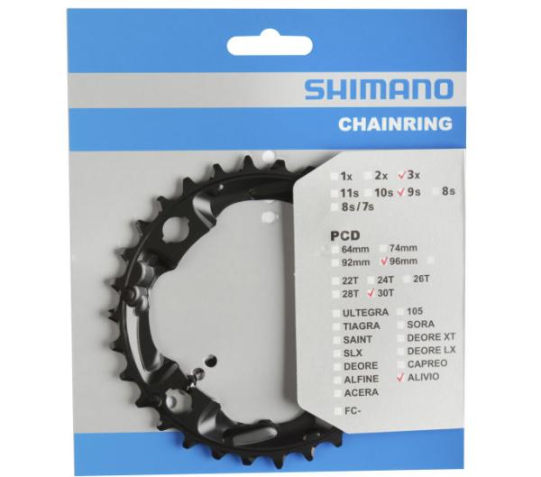 SHIMANO Kettenblatt FC-M4000, FC-M4050 30 Z&auml;hne